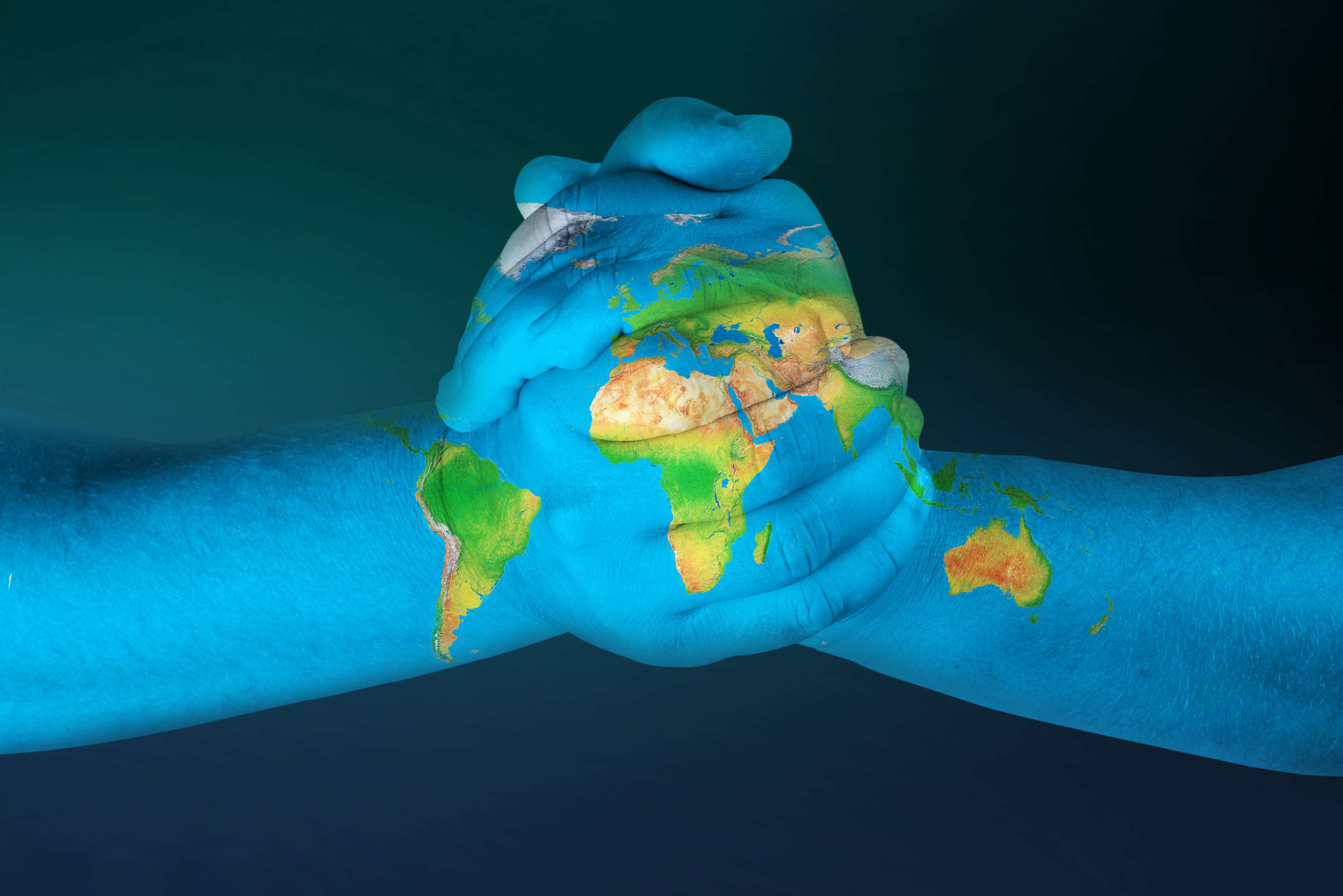 Hands of the world